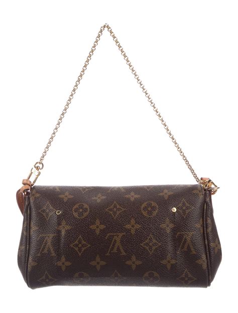 louis vuitton favorite strap vachetta|louis vuitton monogram leather.